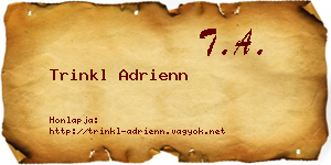 Trinkl Adrienn névjegykártya