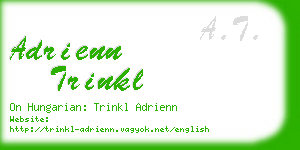 adrienn trinkl business card